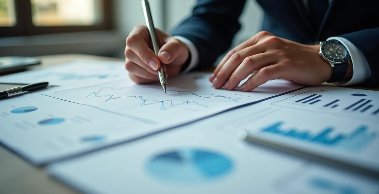 Dashboard con indicatori per il riposizionamento strategico aziendale